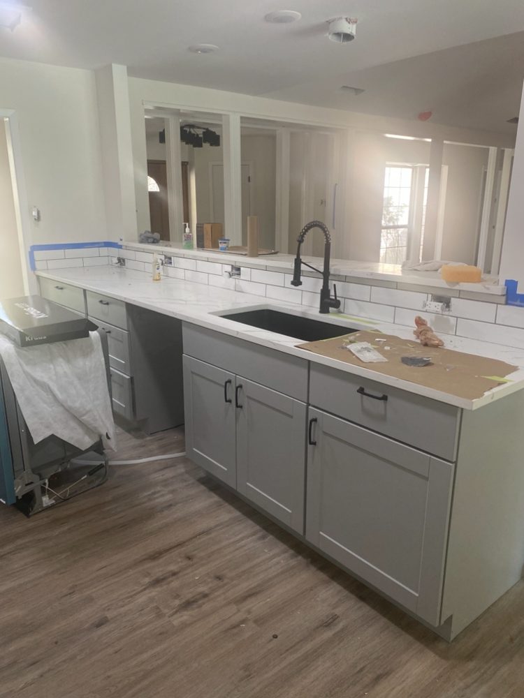 Kitchen and bath renovation, after